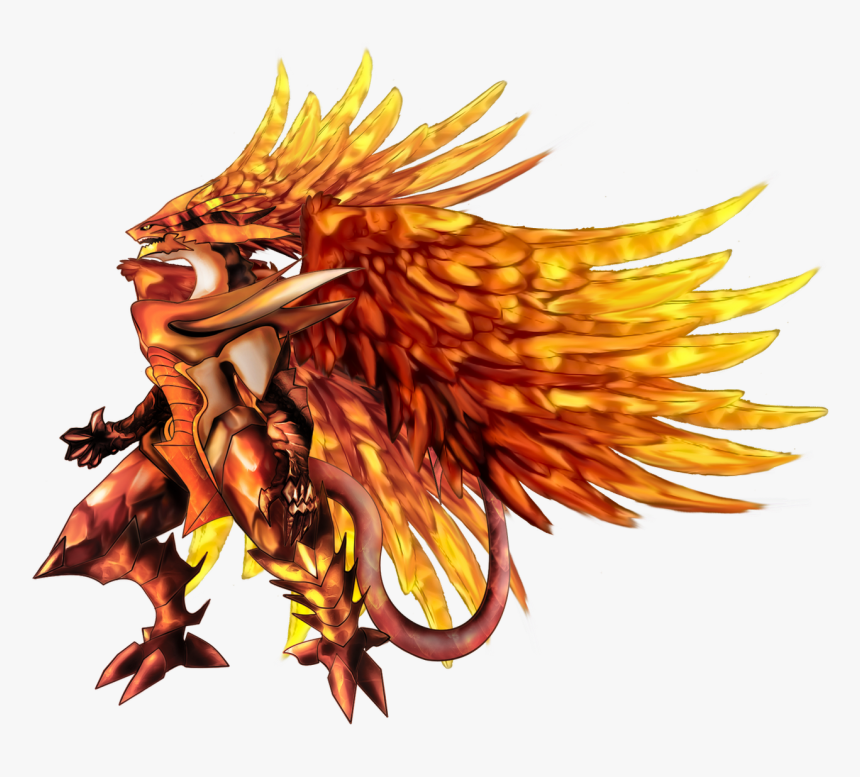 Golden And Red Dragon, HD Png Download