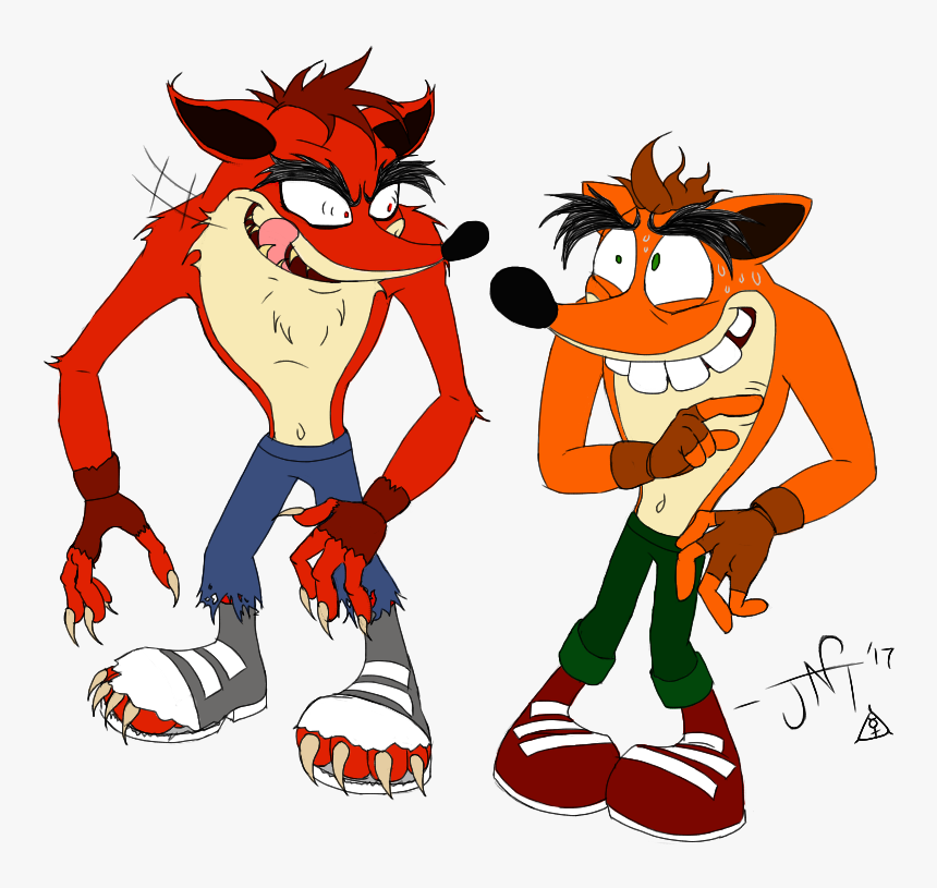 Fake Crash Bandicoot Fanart, HD Png Download