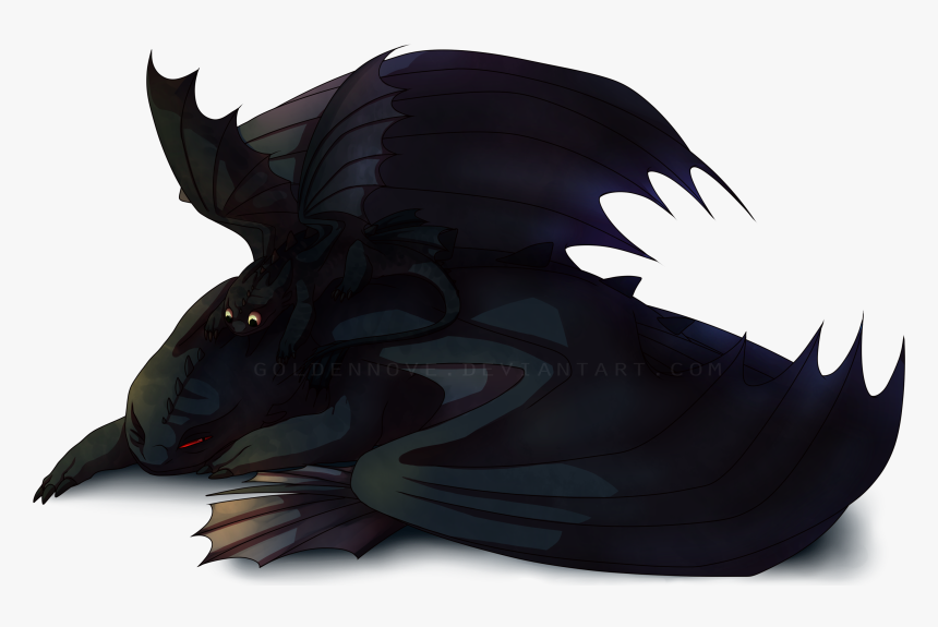 Night Fury Png - Night Fury Transparent Background, Png Download