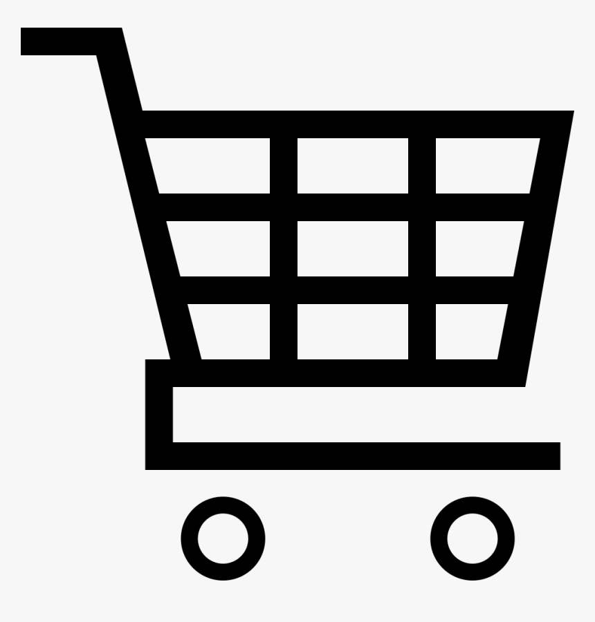 Shopping Cart - Pushing A Shopping Cart Illustration, HD Png Download