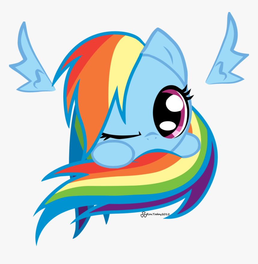 Rainbow Dash Kawaii, HD Png Download