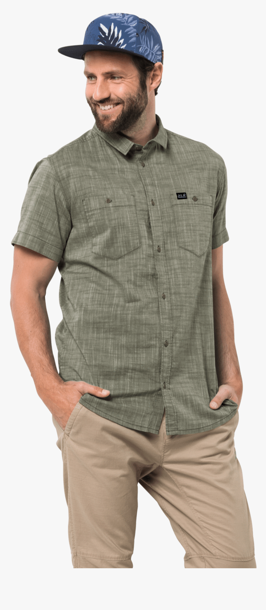 Men S Emerald Lake Shirt - Jack Wolfskin Emerald Lake Shirt M, HD Png Download