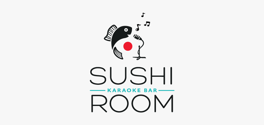 Sushi Karaoke Bar Logo - Cartoon, HD Png Download