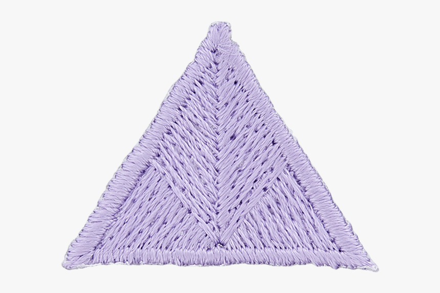 Motif Lilac Triangle - Triangle, HD Png Download