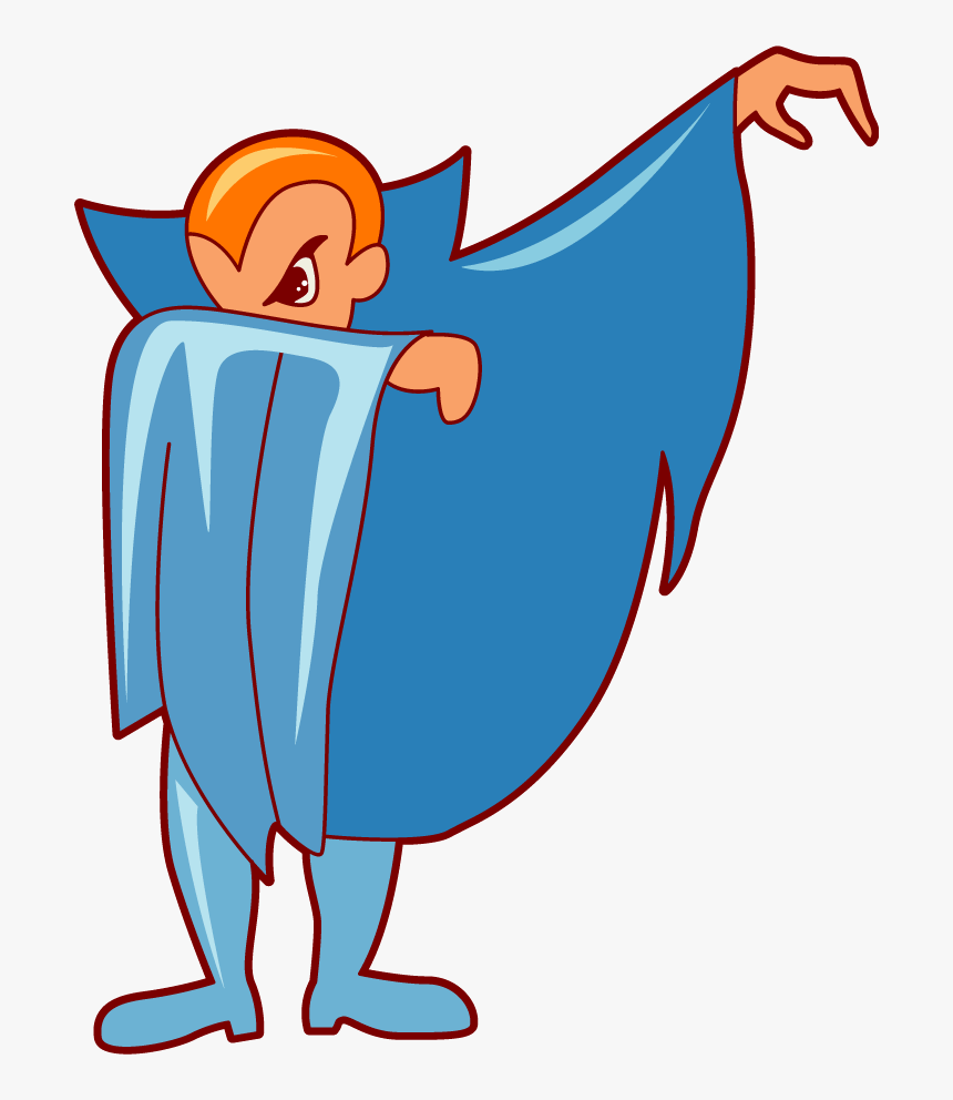 Image Free Download Cover Your Mouth Please - Dracula Covering Face, HD Png Download