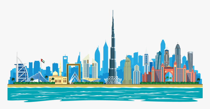Illustration Guide Pratique Dubai - Dubai, HD Png Download