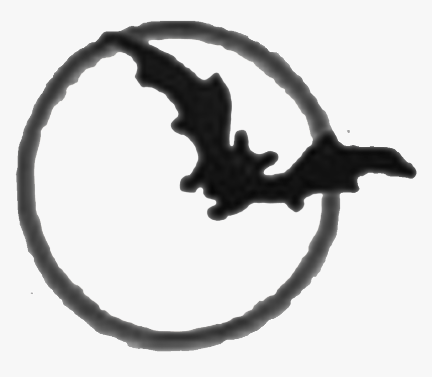 Halloween Moon Bat Clipart , Png Download - Illustration, Transparent Png