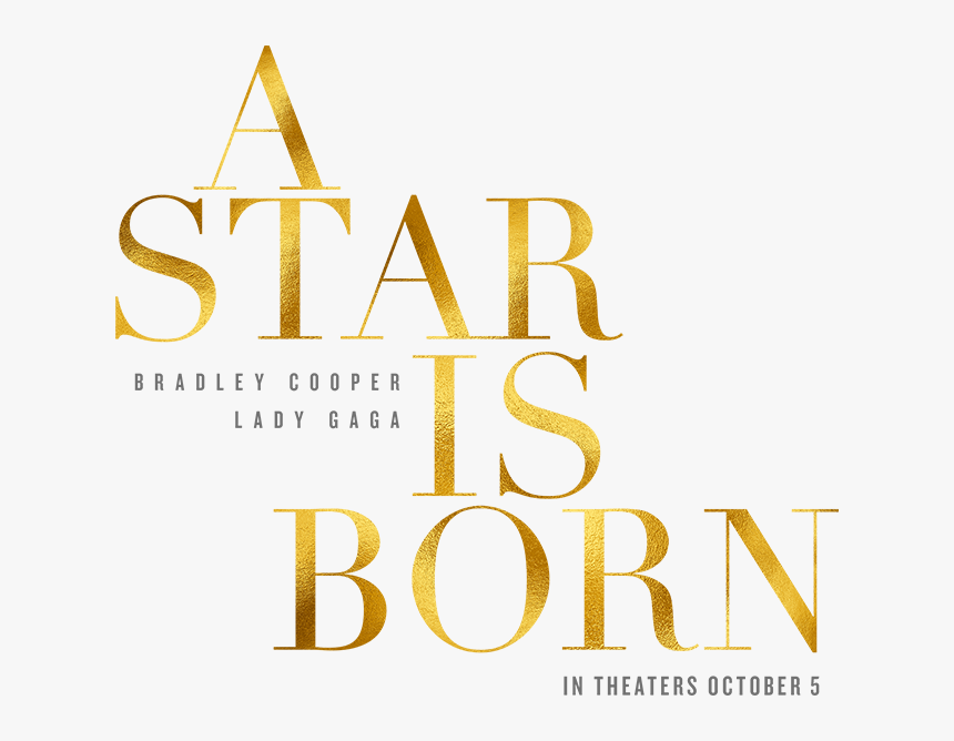 Star Is Born Text, HD Png Download