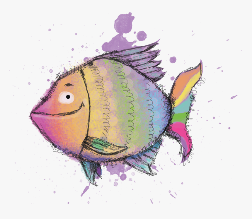 Ronnie The Rainbowfish - Pomacentridae, HD Png Download