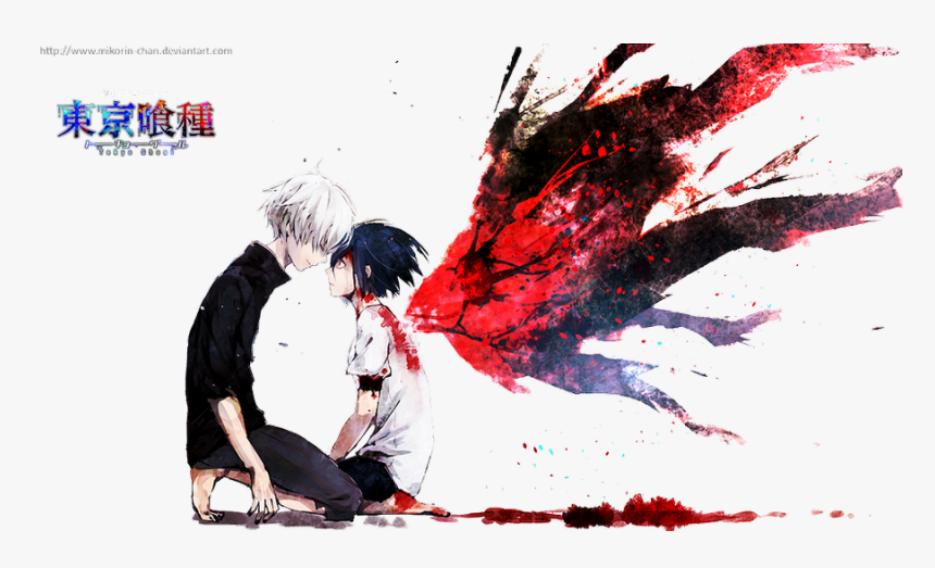 Tokyo Ghoul Kaneki E Touka, HD Png Download