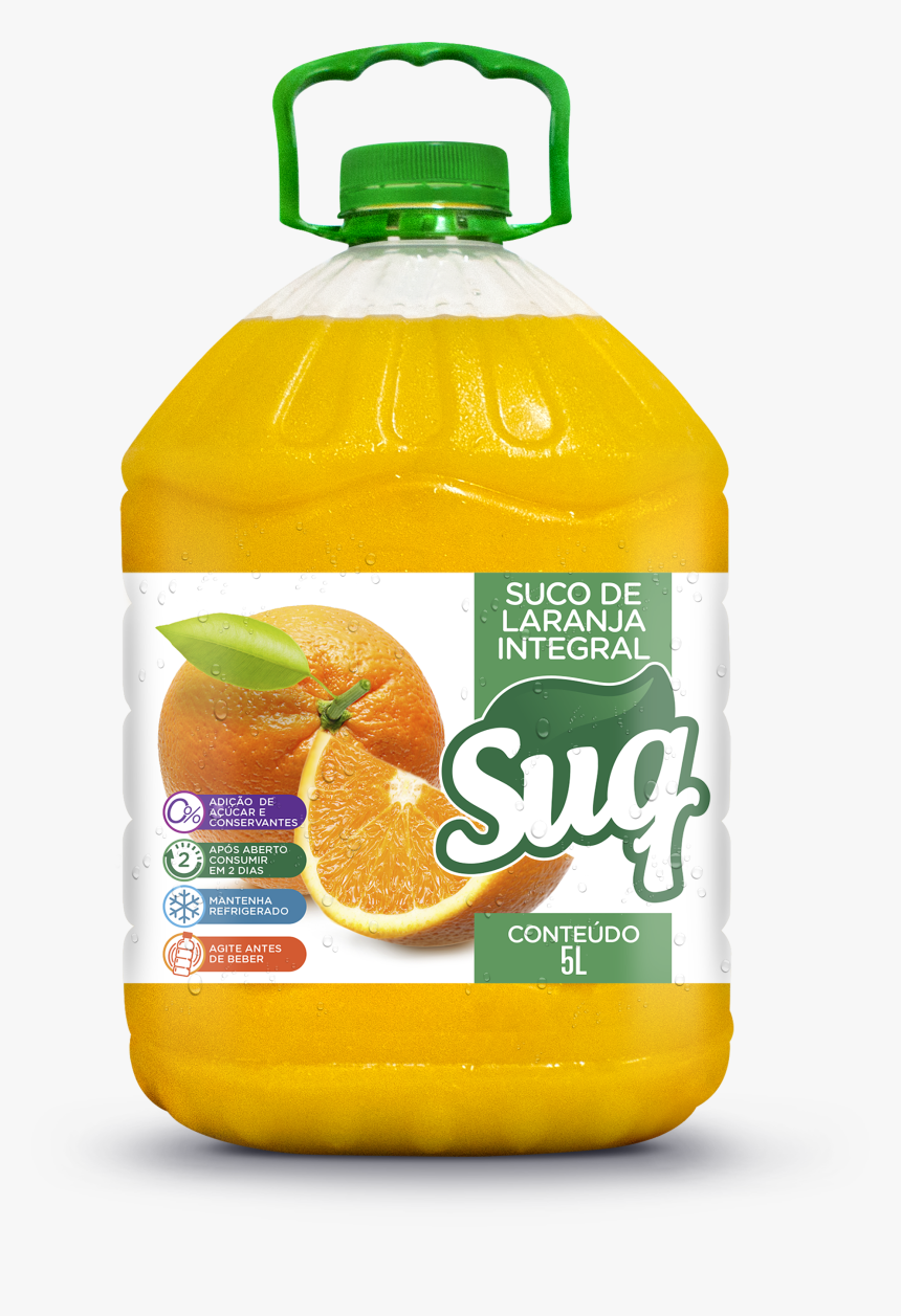 Suco Integral De Laranja, HD Png Download