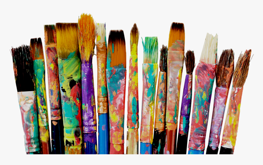 Free Image Of Paint Brushes, HD Png Download