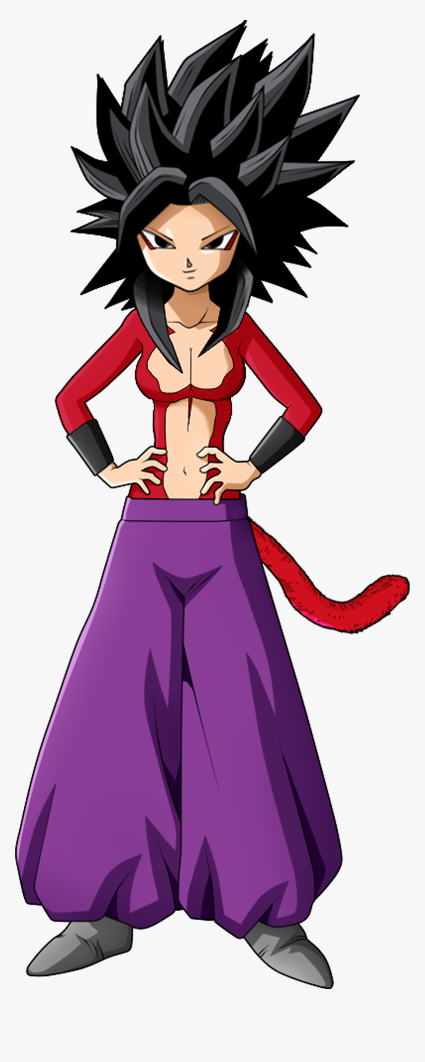 Caulifla Ssj4 By Groxkof - Dragon Ball Caulifla Png, Transparent Png
