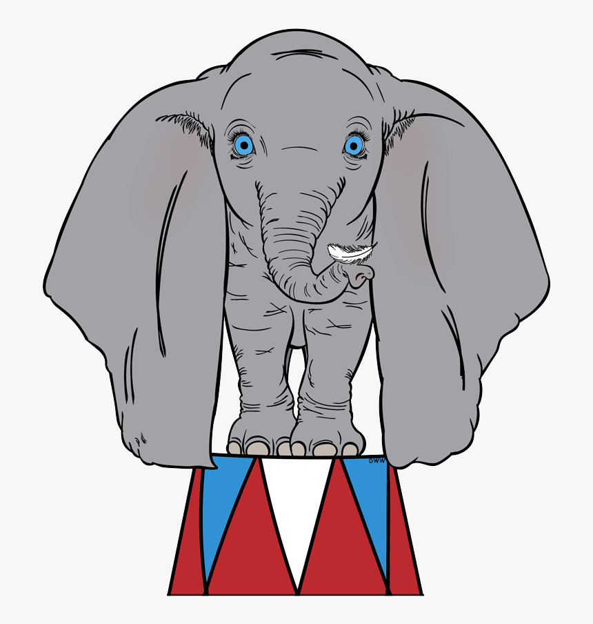 Dumbo Standing, HD Png Download