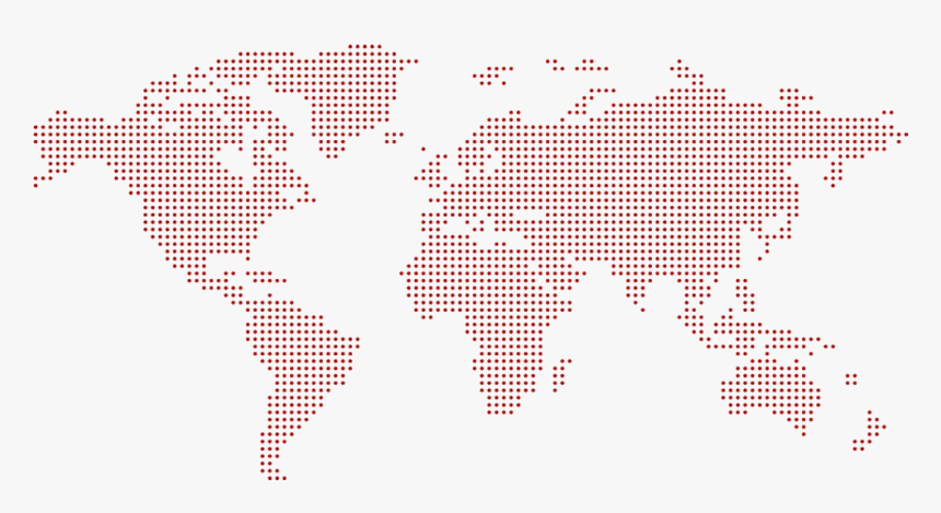 World Map Dotted Png, Transparent Png
