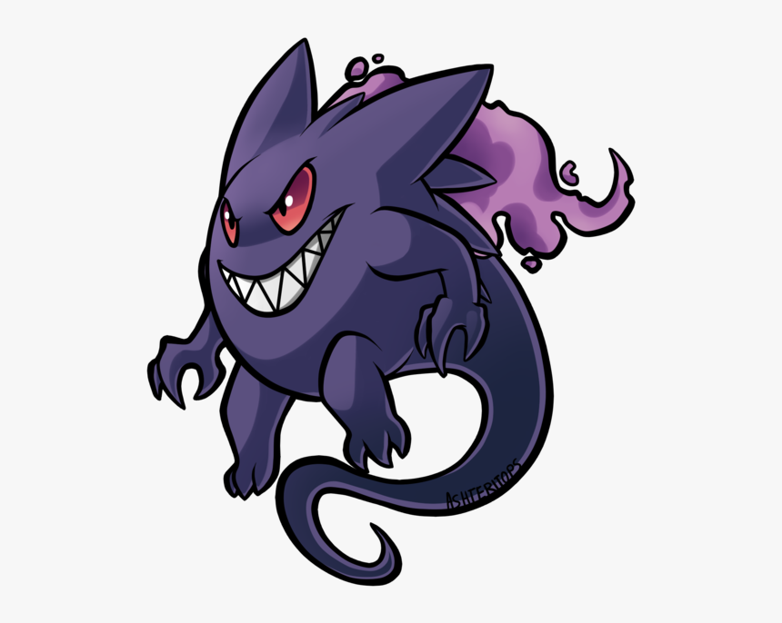Mega Gengar By Princeofspirits On Deviantart - Gengar, HD Png Download