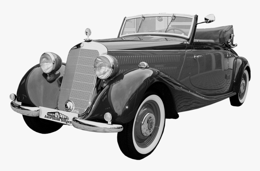Class Img-responsive Fadeinright Animated - Antique Car, HD Png Download