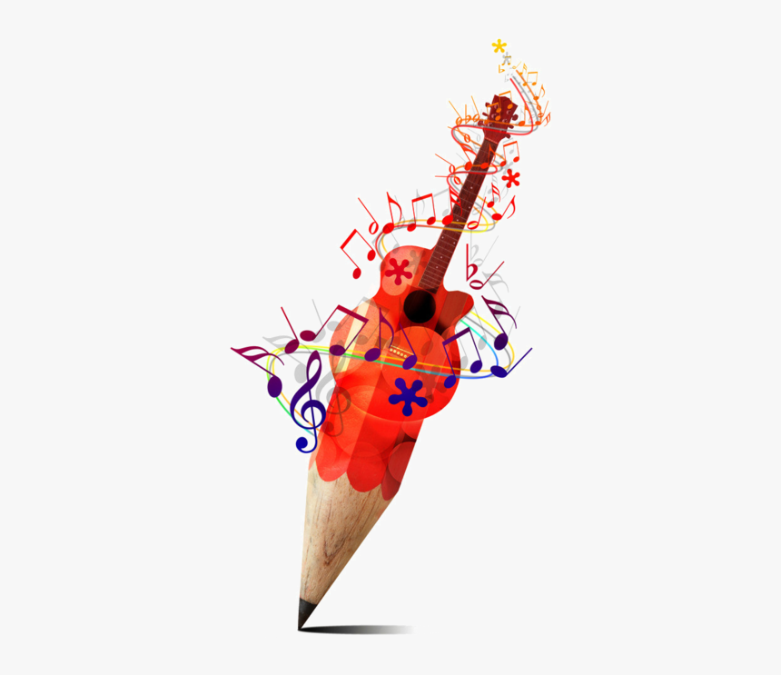 Drawing Of Musical Instrument Creativity, HD Png Download
