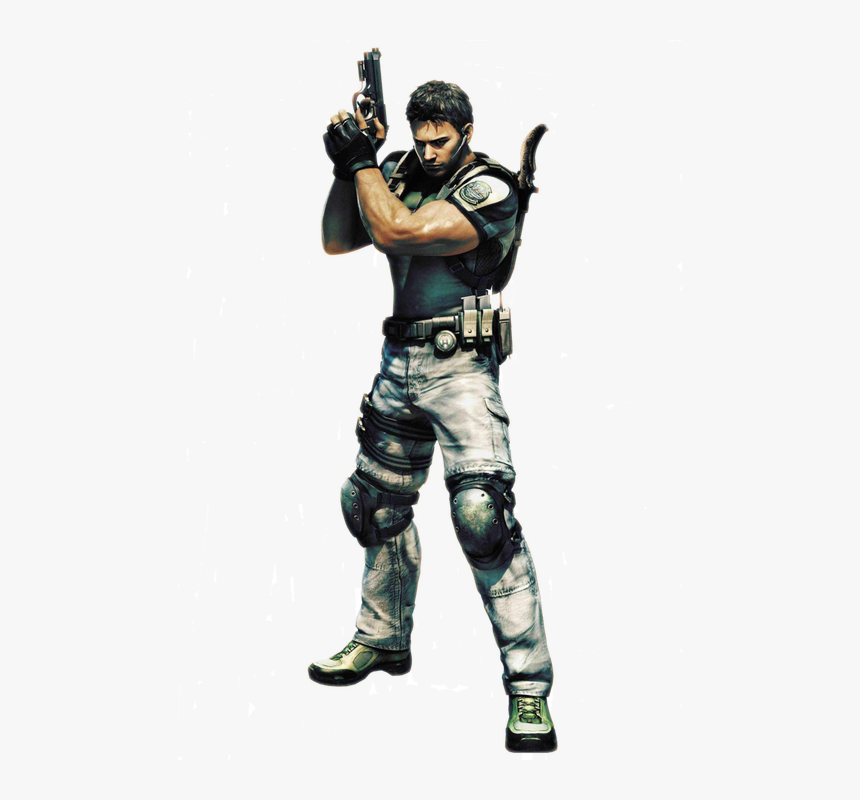 Chris Redfield Resident Evil 5, HD Png Download