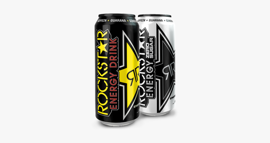 Back-factory Monster Energy - Rockstar Energy Drink, HD Png Download