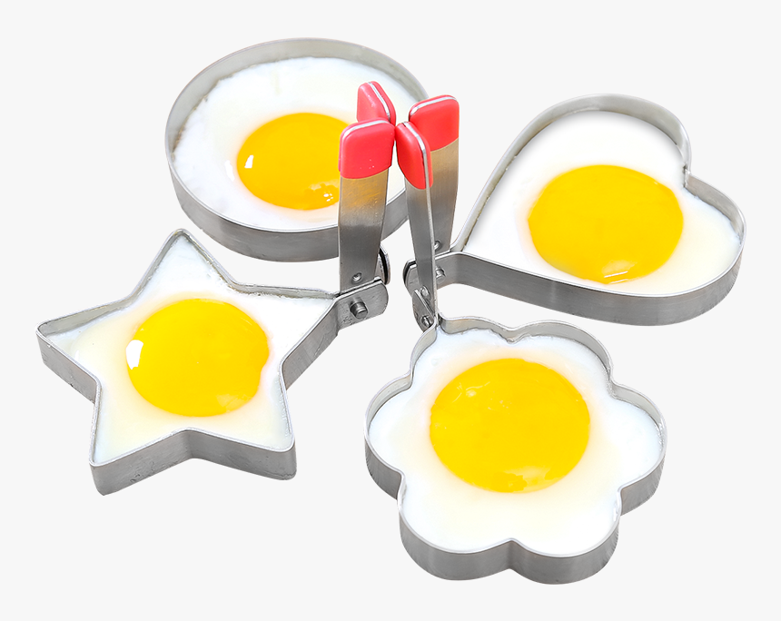304 Stainless Steel Mold Fried Egg Abrasive Household - Fried Egg, HD Png Download