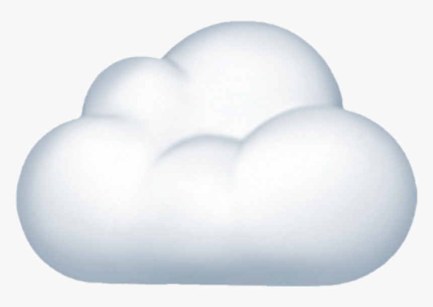 #emoji #emojisticker #emojis #cloud - Heart, HD Png Download