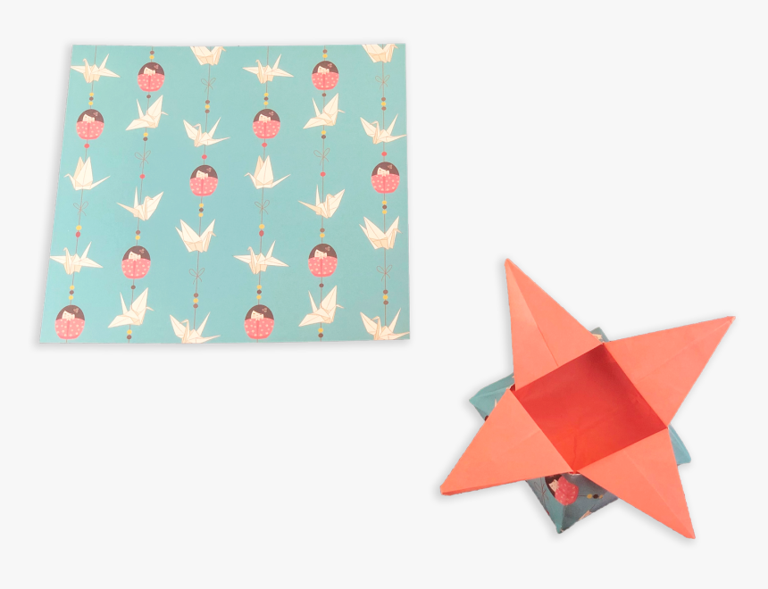 Origami Paper 200 Sheets Japanese Dolls - Construction Paper, HD Png Download