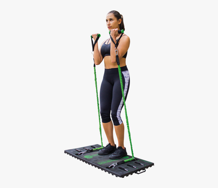 Women S Fitness Tips With Portable Home Gym - Standing, HD Png Download