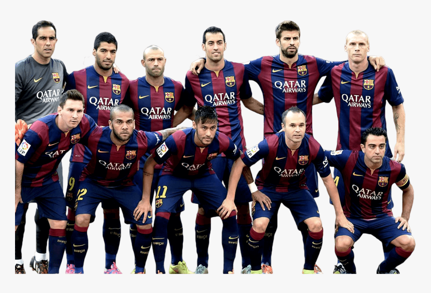 Soccer Team Png - Barcelona Champions Png, Transparent Png