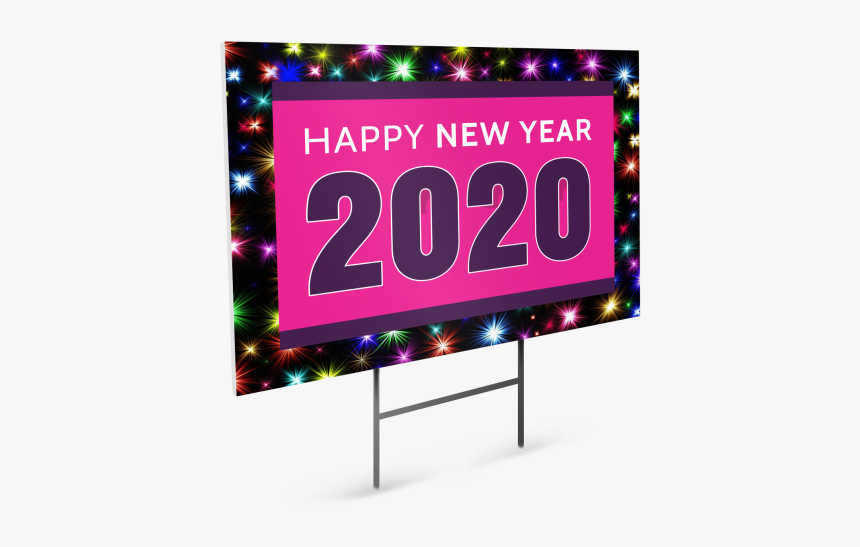 New Year Yard Sign Template Preview - Billboard, HD Png Download