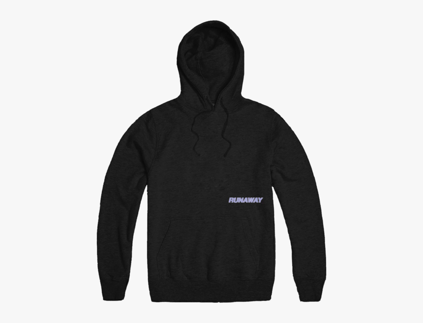 Батник С Капюшоном Черный, HD Png Download