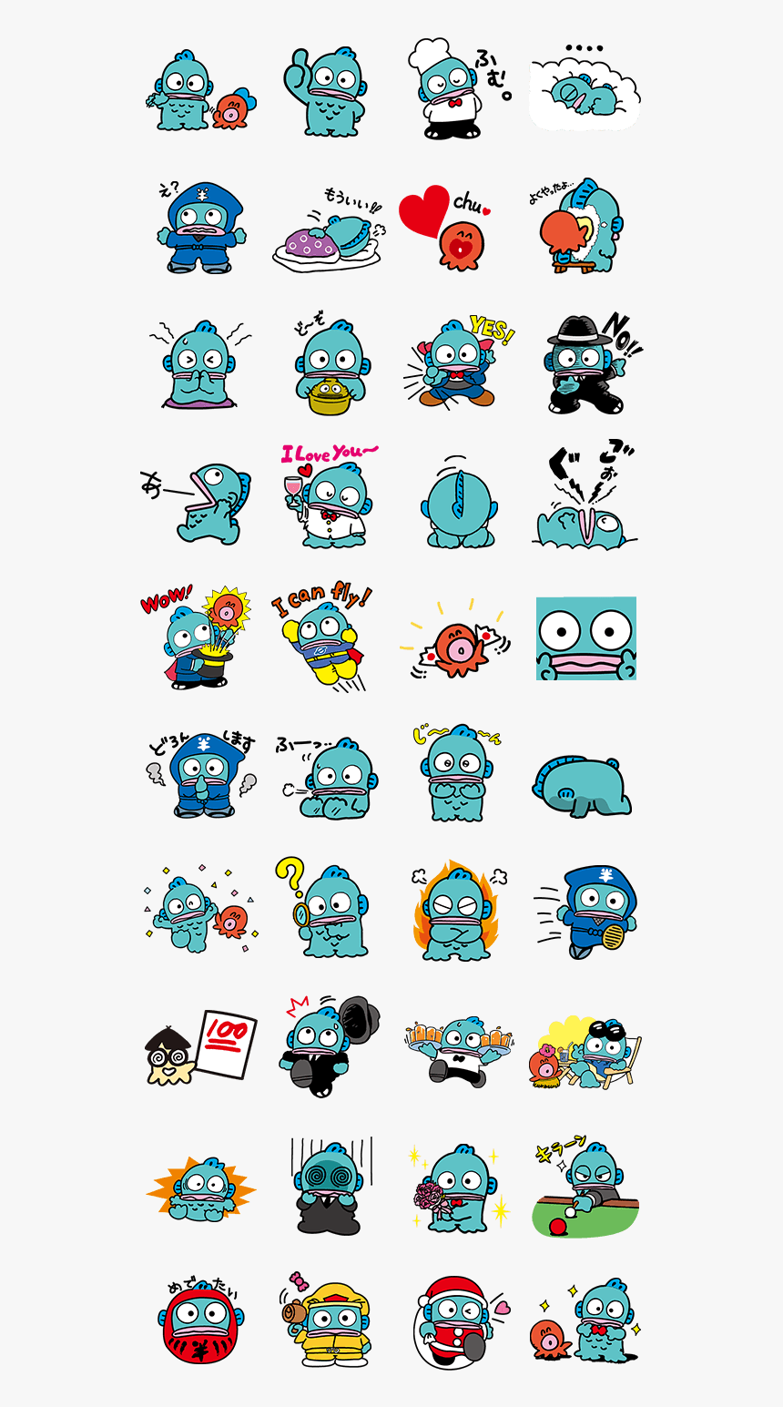 Sticker Hangyodon, HD Png Download