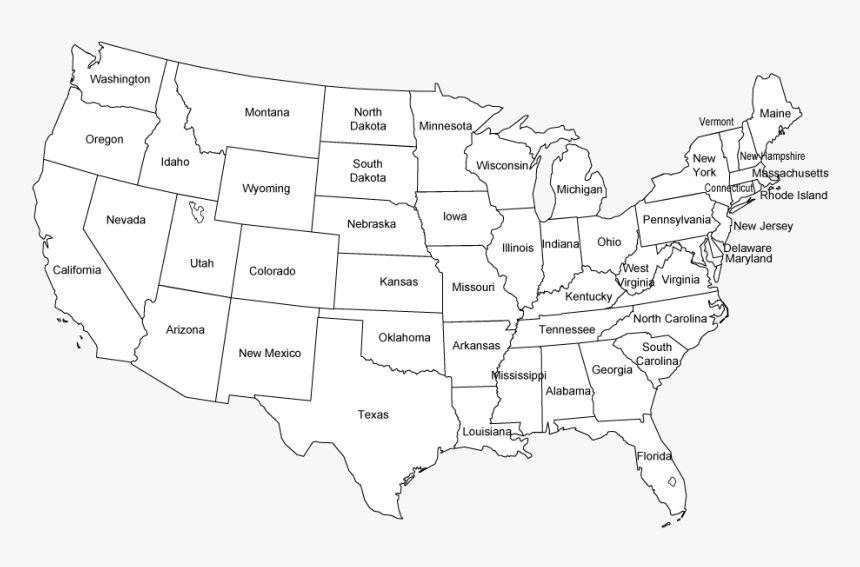 Blank Congressional District Map, HD Png Download