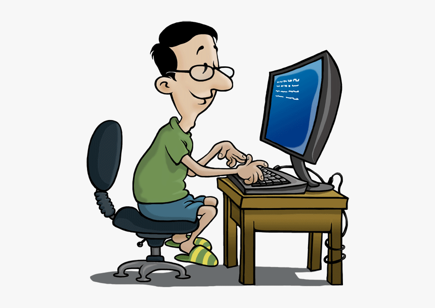 Clipart Computer Operator, HD Png Download , Transparent Png Image ...