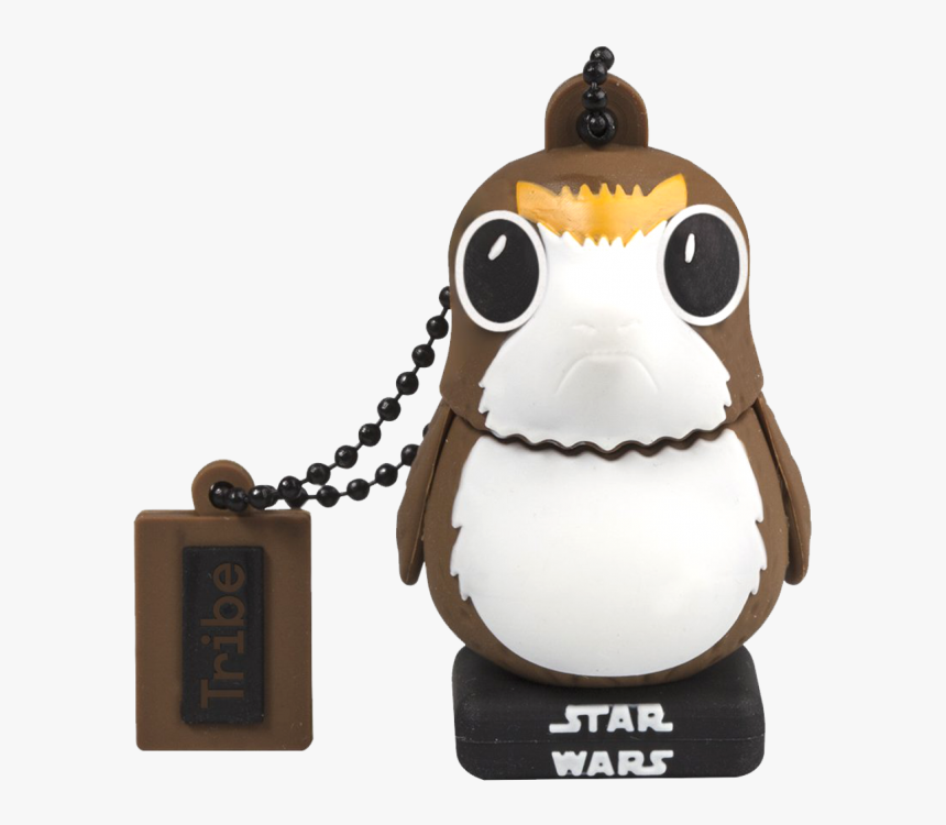 Memoria Usb Silver Ht 16gb Star Wars Tlj Porg - Solo A Star Wars Story Porg, HD Png Download