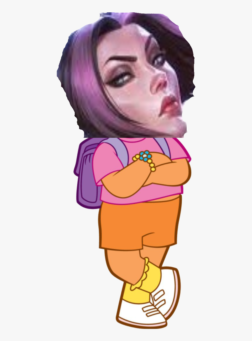 [deleted] What Do You Call A Fed Fiora - Dora The Explorer Transparent, HD Png Download