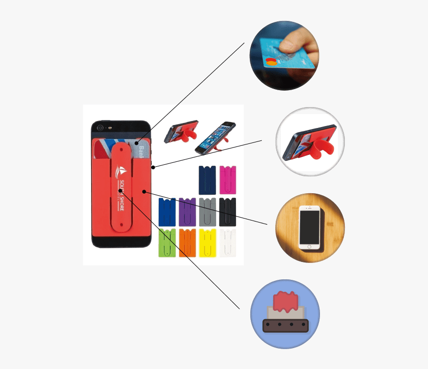 Class Top100 Items M - Silicone Card Holder Stand, HD Png Download