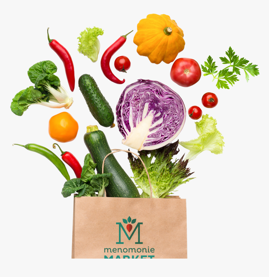 Shopping Bag Vegetables, HD Png Download