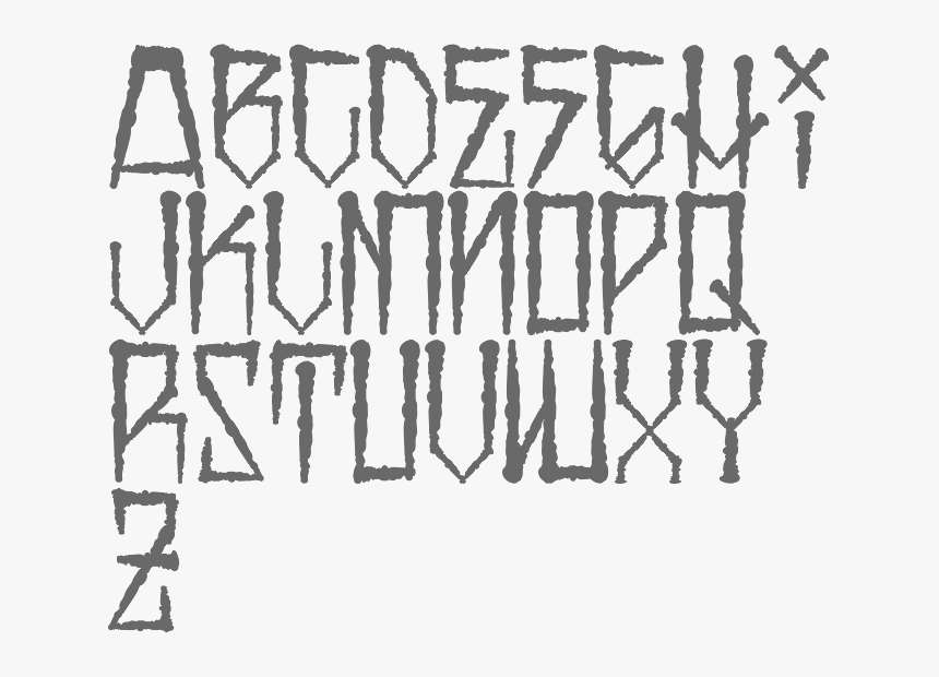 Tattoo Font, HD Png Download