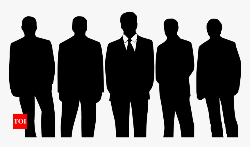 Men Clipart Black And White Png, Transparent Png