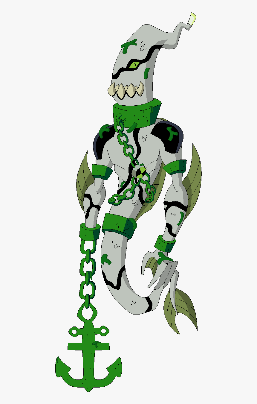 Ben 10 Ghostfreak Ripjaws, HD Png Download