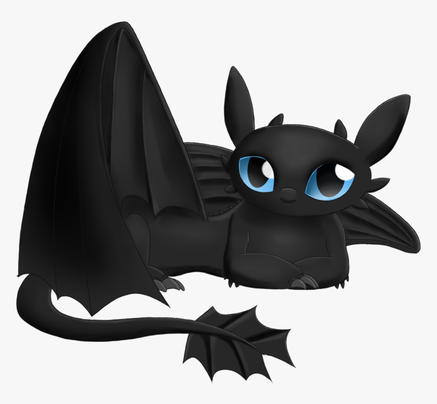Night Fury Png - Cat, Transparent Png