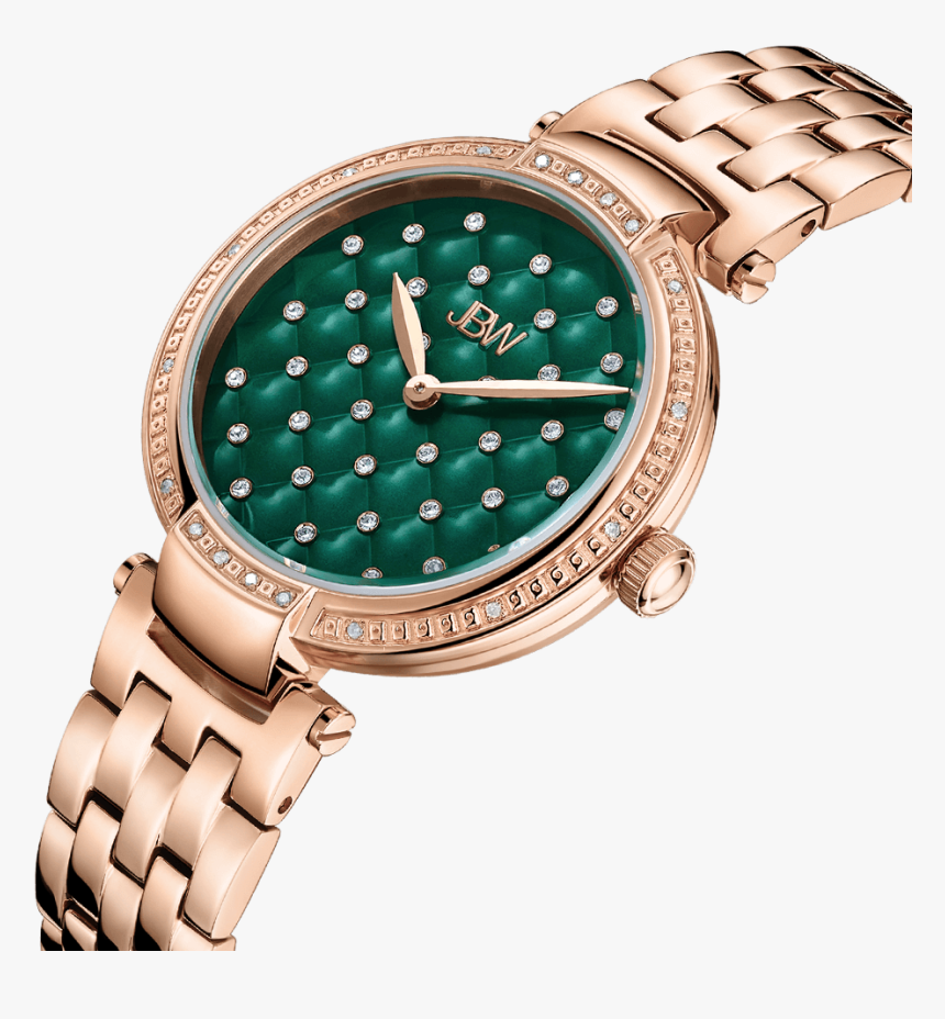 Jbw Gala J6356b Rose Gold Diamond Watch Angle 0700c7db - J6356c, HD Png Download