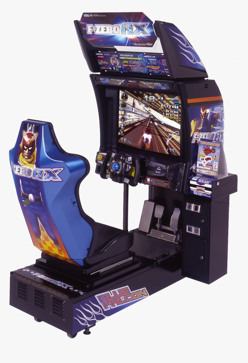 F Zero Arcade Cabinet, HD Png Download
