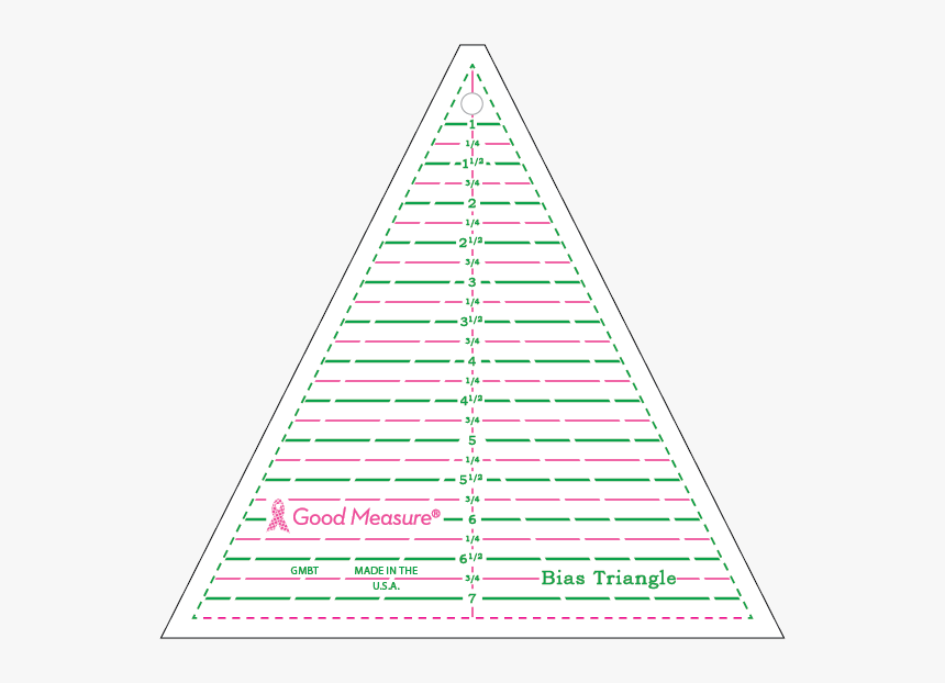 Gmbt Good Measure Bias Triangle 
 Class - Triangle, HD Png Download