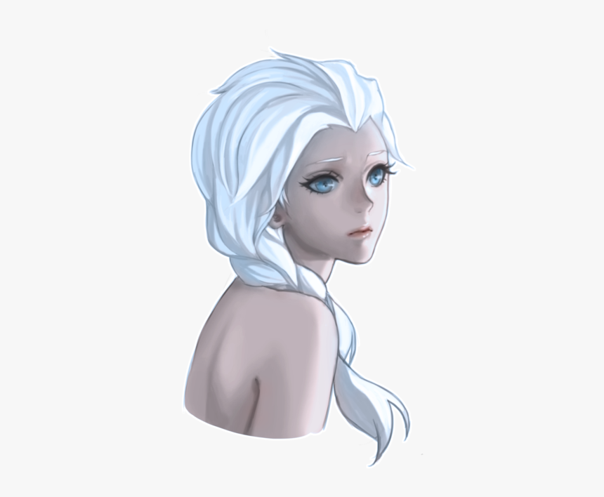 #elsa #frozen #disney #anna #ice #icequeen #freetoedit - Elsa Frozen Fan Art, HD Png Download