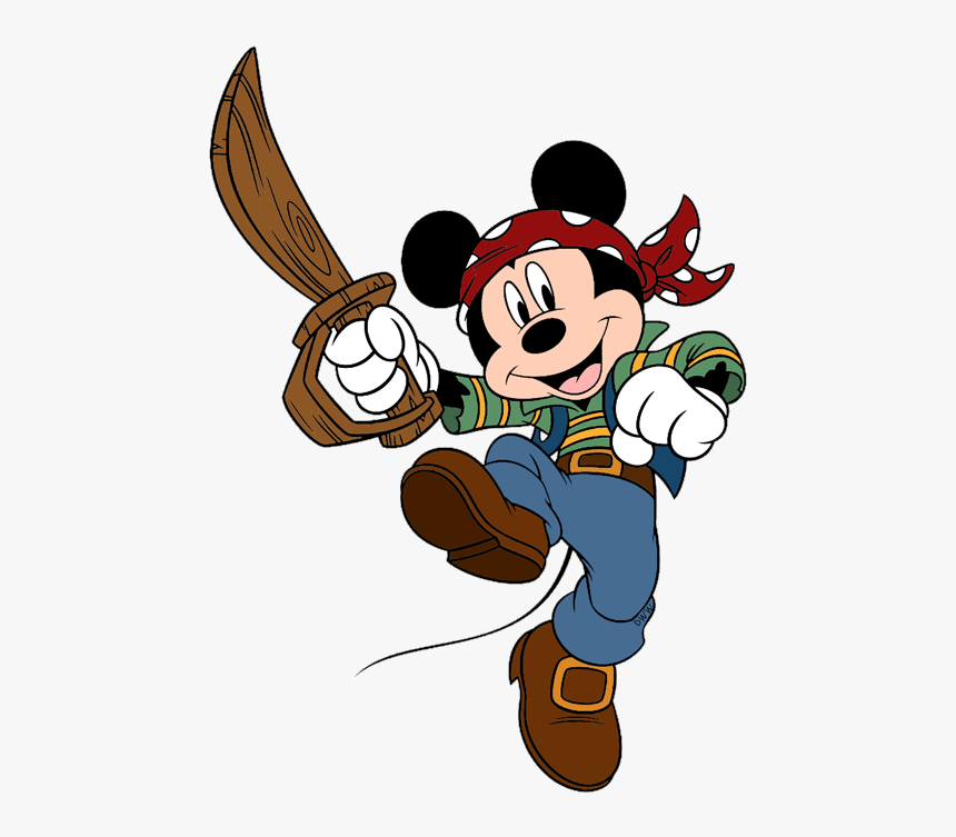 Mickey And Minnie Pirates, HD Png Download