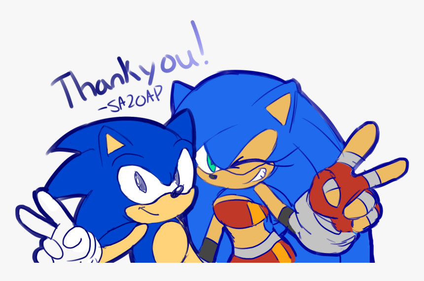 Sonic The Hedgehog's Twin Sister, HD Png Download
