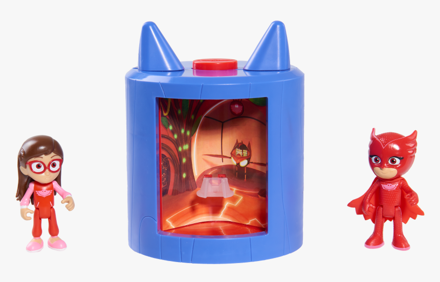 Pj Masks Transforming Totem Catboy Action Figure Stack - Pj Masks Transforming Figure Set Owlette, HD Png Download