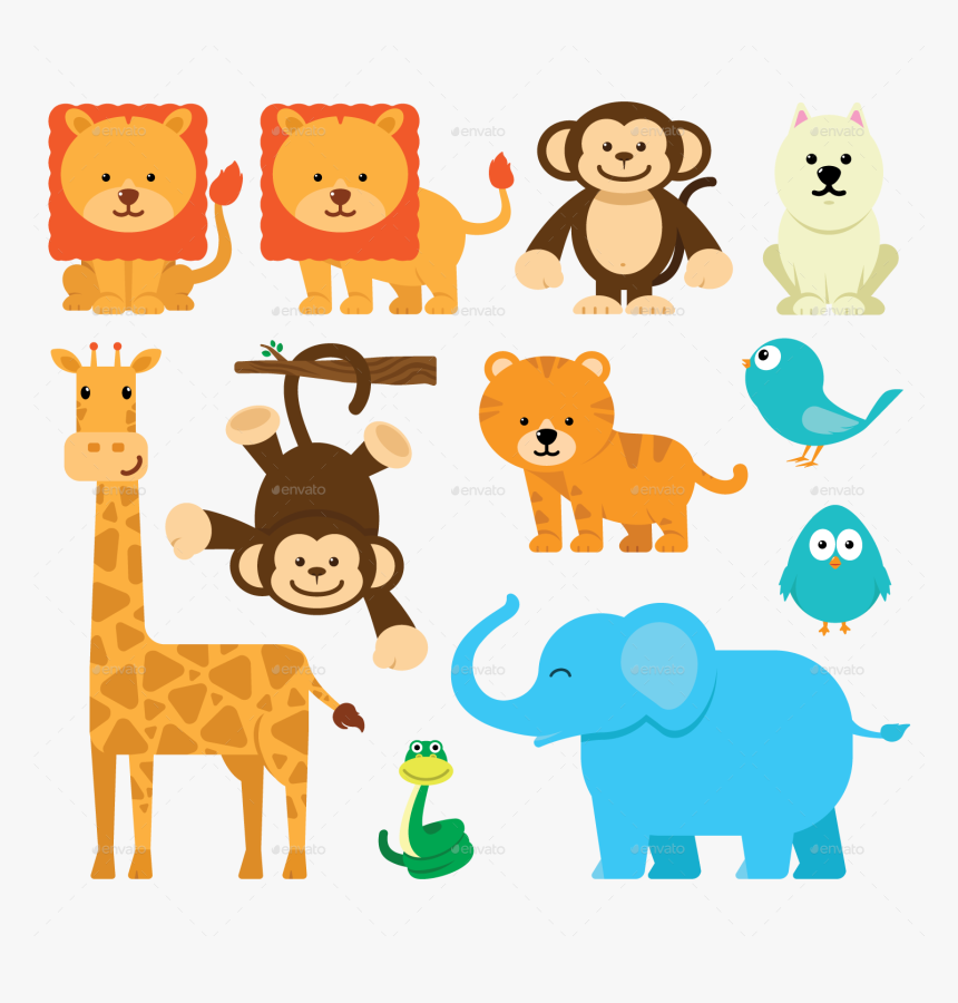 Cartoon Animal Images Hd, HD Png Download